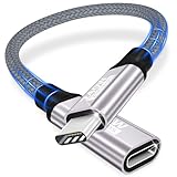 USB C Verlängerung kabel,20Gbps/240W/5K@60Hz USB C 3.2 Extender 0.2M,4K@144Hz...