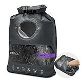 ETROL Tragbare Waschmaschine mit Waschbeutel, leichte Handwaschmaschine für...