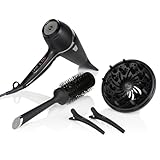 ghd air hair drying kit, professioneller Haartrockner mit Diffusor, Bürste,...