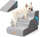 Gardner Pet Hundetreppe für kleine Hunde 35/42cm, Haustiertreppe Hundetreppe 3...
