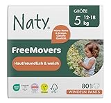 Eco by Naty Baby Windeln Pants - umweltfreundliche Premium-Bio Höschenwindeln...