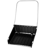 Schneehexe Schneewanne mit Alu-Kante – 78 cm XXL Schneeschieber für große...