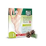 ALLGÄUER LATSCHENKIEFER Hornhaut Entferner Maske Plus, für geschmeidige und...