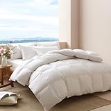 APSMILE Bettdecke 155x220 Sommer Baumwolle mit 50% Daunen 50% Federn - Leichte...