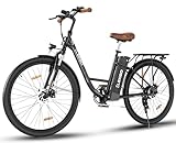 ELEKGO E-Bike 28-Zoll-Elektrofahrrad, 7-Gang-Damenfahrrad, E Bike für die...