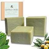 Original Lorbeer Seife ANATOLIAN NATURALS® 80% Lorbeeröl 20% Olivenöl Echte...