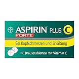 Aspirin Plus C Forte - Erkältungsmittel mit Vitamin C - wirkt schnell gegen...