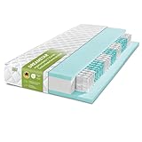 DREAMSTAR Ergo Flex Duo Taschenfederkernmatratze 90x200cm | ergonomische 7-Zonen...