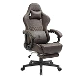 Dowinx Gaming Stuhl Bürostuhl Ergonomischer PC-Stuhl mit Massage...