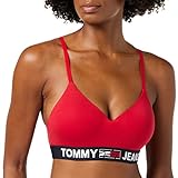 Tommy Jeans Damen BH Bralette Lift ohne Bügel, Rot (Primary Red), M