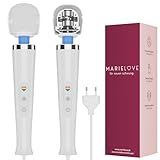 MARIELOVE Magic Wand Massagestab – Kabelgetriebene Hochleistungsmassage | 20...