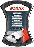 SONAX MultiSchwamm (1 Stück) besonders saugstarker Alleskönner für die...