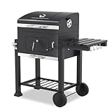 tepro Holzkohlegrill (Grillwagen) Toronto Click, Grillfläche: ca. 56 x 41,5 cm,...
