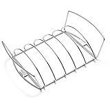 Weber Premium Spare-Rib-Halter & Bratenkorb, beidseitig nutzbar,...