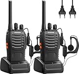 Baofeng Funkgerät Walkie Talkie PMR446 Zwei-Wege-Radio Professionell 16 Kanäle...