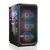 Gaming PC Ryzen 7 9800X3D 8X 5.2 GHz, RGB Wasserkühlung 360, 32 GB DDR5 RAM,...