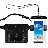 Wasserdichte Handyhülle Tasche, Wasserfester Bauchtasche Beutel Schutzhülle,...