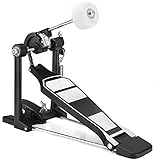 Facmogu Single Kick Bass Drum Pedal, Kick Drum Pedal mit Classic Felt Beater...