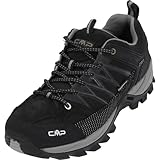 CMP Herren Rigel Low Shoe WP Trekking-& Wanderhalbschuhe, Nero Grey, 44 EU