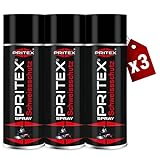 PRITEX – Schweißschutzspray 3 x 400 ml reinigt Schweißdüsen & verhindert...