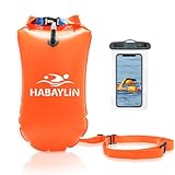 Habaylin Schwimmboje - 20L Orange, Boje Schwimmen für Erwachsene und Kinder,...