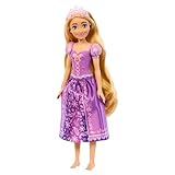 Mattel Disney Princess Spielzeuge, singende Rapunzel-Modepuppe, singt Wann...