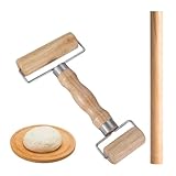 Dzmuero Nudelholz, Teigroller Klein, Antihaft, Teigroller Set Backzubehör für...