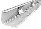 RICOO Kabelkanal aus Aluminium 110cm Klappmechanismus Universal Z1110-W...