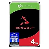 Seagate IronWolf 4TB interne Festplatte, NAS HDD, 3.5 Zoll, 5400 U/Min, CMR, 64...