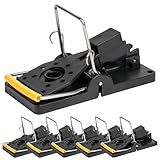 Wukemaoyi 6 Stück Rattenfallen Schlagfallen, Mausefallen, Wiederverwendbare...