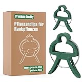 Miuezuth 48 Stück Pflanzenclips für Tomaten, Gurken, Kletterrosen und andere...