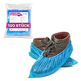 ARNOMED® Schuhüberzieher Einweg 100 Stück [WASSERDICHT] - Galoschen - Schuh...