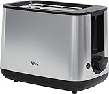 AEG T3-1-3ST Toaster / 7 Bräunungsstufen / Brötchenaufsatz / Stoppen /...