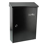 Burg-Wächter Briefkasten, A4 Einwurf-Format, Vollflächig verzinkt,...