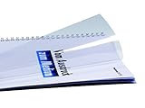 r&b UMT020TA Deckblätter Klarsichtfolien, DIN A4, PVC, transparent, glasklar,...