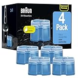Braun Clean & Renew Reinigungskartusche CCR, 4 Count (Verpackung können...