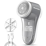 BEAUTURAL Fusselrasierer, Wiederaufladbarer Flusenentferner Elektrisch,...