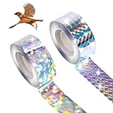 160M Vogelabwehr Vogelband, Doppelseitig Reflektierendes, Vogelabwehrband,...