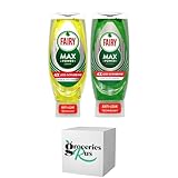 Fairy Liquid Max Power 640 ml Kit Original & Zitrone I je 1 Stück