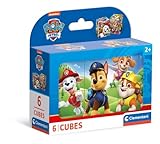 Clementoni Paw Patrol 6 Würfel Puzzle Kinder - Geschicklichkeitsspiel für...