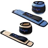 Yes4All Kombi-Set Hand- und Fußgelenkgewichte (0,45 kg + 0,9 kg) mit...