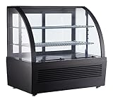 METRO Professional Kühlvitrine GCV1100, Kunststoff/Glas, 70.5 x 47.2 x 68.7 cm,...