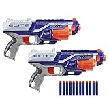 Nerf Elite Disruptor 2er-Pack – 2 Disruptor Blaster, 12 Nerf Elite Darts –...