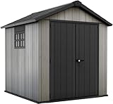 Keter Gerätehaus Oakland 757, Grau, 8,4m³, Außenmaße B/T/H: 230 x 223,8 x...