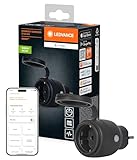LEDVANCE SMART+ MATTER Outdoor Plug, kompakte Außensteckdose mit...