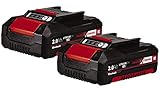 Original Einhell Akku PXC-Twinpack 2,0 Ah Power X-Change (Li-Ion, 18 V, 2 St....