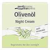 Medipharma Cosmetics Olivenol Night Cream - Feuchtigkeitsspendende...