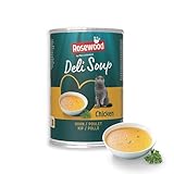 Rosewood Deli Soup Huhn – Leckerer Katzensnack als Brühe mit zarten...