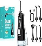 COSLUS Munddusche Kabellos Trragba Elektrische: 300ML WassertankTestsieger 2025...