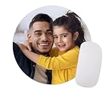 ORWO – rundes Mousepad mit Foto | rutschfest | Mauspad selbst gestalten für...